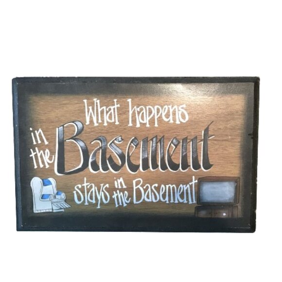 Wood Wall Sign Plaque - Picture 1 of 4
